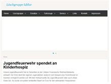 Tablet Screenshot of feuerwehr-liblar.de